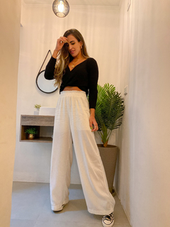 CALÇA PANTALONA NATURAL - BM STORE Moda Feminina e Vestuário