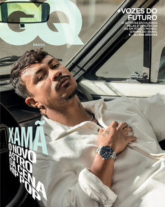 AUTOGRAFADA POR XAMÃ - Revista GQ - Edição setembro 21 - Capa Sortida