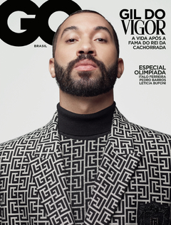 Revista GQ AUTOGRAFADA POR GIL - Edição junho/julho 21 - Capa Gil