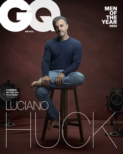 Revista GQ - Edição dezembro23/ janeiro24 (capa Luciano Huck)