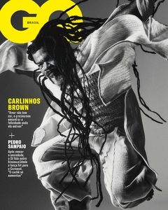 Revista GQ - Edição fevereiro 24 (capa Carlinhos Brown)