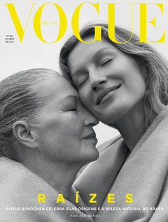Revista Vogue - Edição outubro 18 - Capa Gisele e Vânia Bündchen