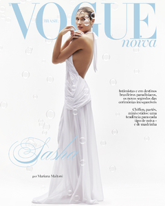 Revista Vogue Noivas - Edição 2021 - Capa Sasha