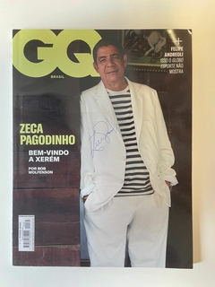 AUTOGRAFADA POR ZECA PAGODINHO - Revista GQ - Edição fevereiro 23 (capa Zeca Pagodinho) na internet