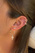 Brinco Ear Cuff Mini Cravejado Prata 925 - comprar online