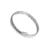 Pulseira Bracelete Oval com Detalhes Banho de Ródio