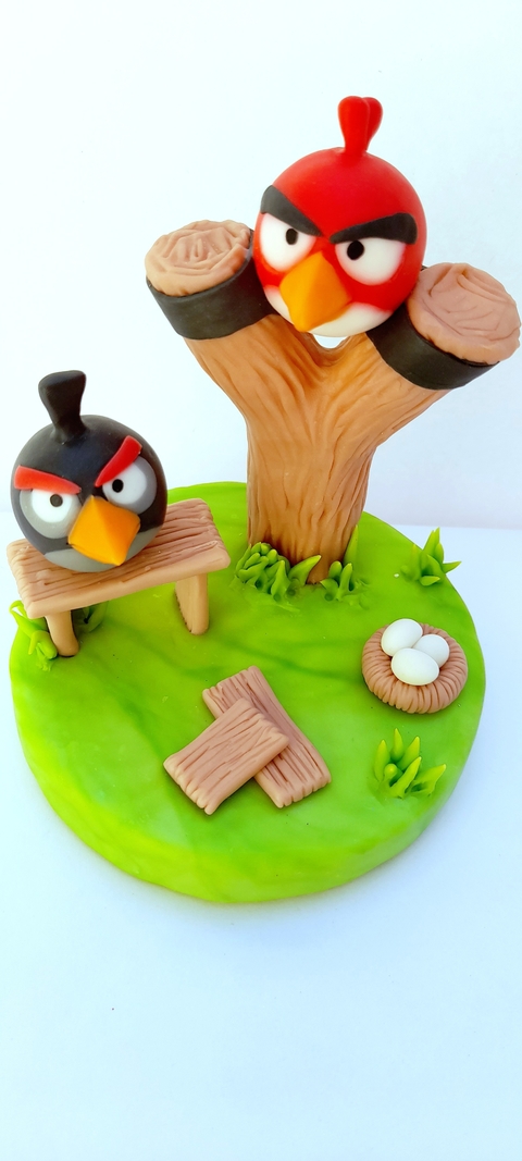 Grumpy Bird, kit de pintura de cerámica de bricolaje, fiesta de