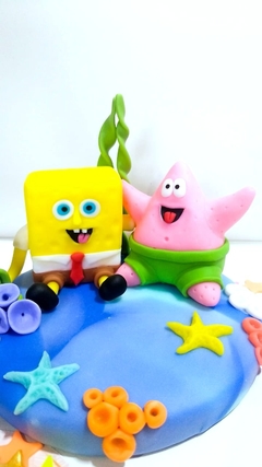 Adorno Bob esponja y Patricio en internet