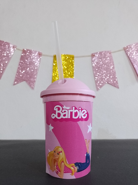 Vasos milk shake Barbie