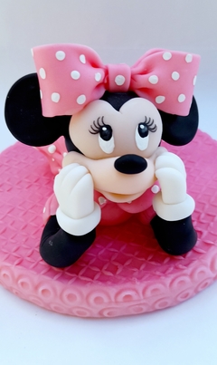 Adorno de torta Minnie recostada - comprar online