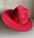 Chapéu Panamá Fedora - Vermelho - comprar online