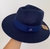 Chapéu Panamá Fedora - Azul Marinho na internet
