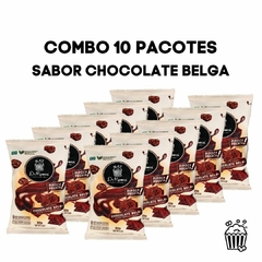 KIT DR. PIPOCA GOURMET - 10 UNIDADES CHOCOLATE BELGA