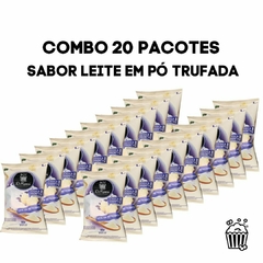 KIT DR. PIPOCA GOURMET - 20 UNIDADES LEITE EM PÓ TRUFADA