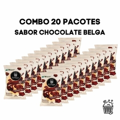 KIT DR. PIPOCA GOURMET - 20 UNIDADES CHOCOLATE BELGA