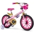 Bicicleta Princesas Aro 16 Rosa Infantil Aro de Nylon