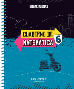 Licencia Mochila Edelvives Digital Cuaderno de Matemática 6 - Sobre ruedas