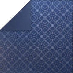 ATO M&C - Sashiko Flores Azul - Plata - comprar online