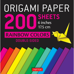 Tuttle - Rainbow Colors - 200 hojas - 15x15