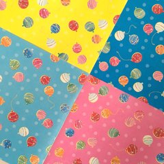 Washi Chiyogami - Globos de colores - comprar online