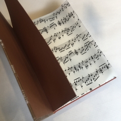 Cuaderno Partitura Tinta Blanca - comprar online