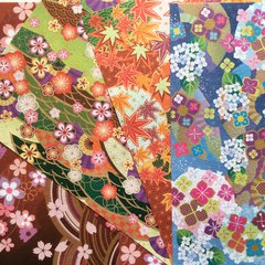 Washi Chiyogami - Four Seasons - comprar online