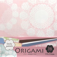 Origami Design Bifaz - Doily pattern