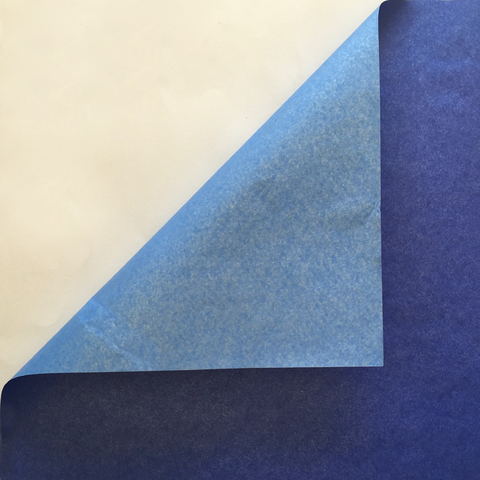 Tesel Tissue-Foil Duo - papel Sandwich - Azul / Celeste