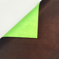 Tesel Tissue-Foil Duo - papel Sandwich - Tierra/Verde Manzana - comprar online