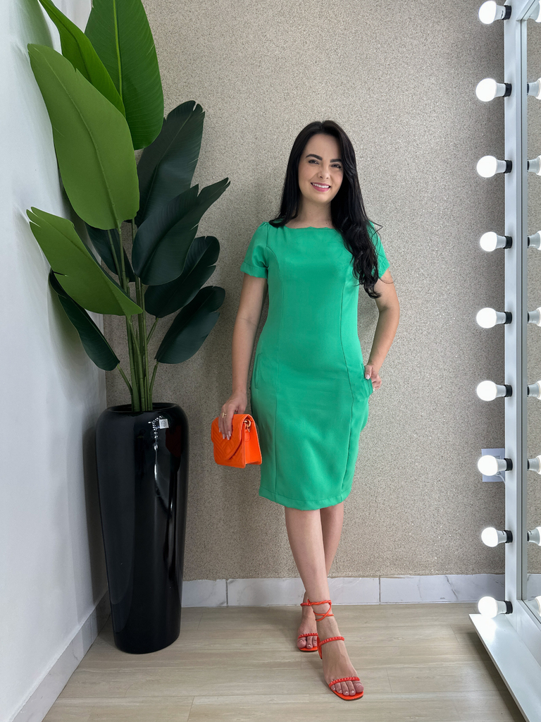 Vestido com blazer embutido 2025