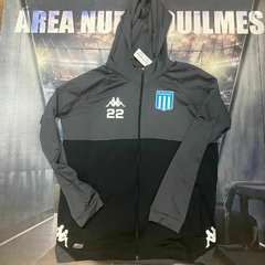 Campera salida Racing 2024 negra #22