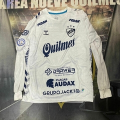 Camiseta Quilmes Manga Larga Blanca 2023 Hummel #16 - comprar online