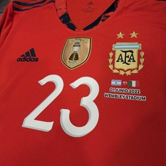 Camiseta arquero Seleccion Argentina AFA Finalissima 2022 vs Italia #23 Martinez - comprar online