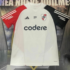 Remera entrenamiento River 2024 Blanca #29