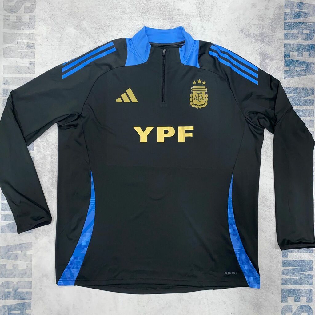 Buzo entrenamiento Seleccion Argentina AFA Gris 2024