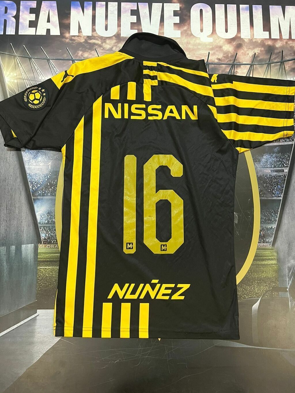 Camiseta Peñarol Titular #16 - Area Nueve Quilmes
