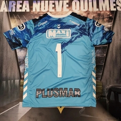 Camiseta arquero Quilmes 2022 celeste Hummel - comprar online