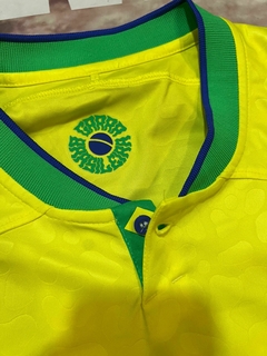 Camiseta Seleccion Brasil Titular Mundial 2022 #10 Neymar - comprar online