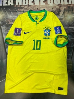 Camiseta Seleccion Brasil Titular Mundial 2022 #10 Neymar