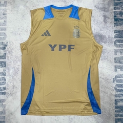 Musculosa Entrenamiento Selección Argentina Afa Beige 2024