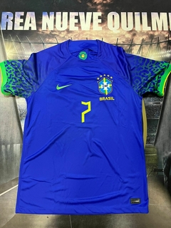 Camiseta Seleccion Brasil Alternativa 2023 #7 Vini JR