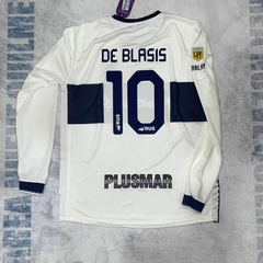 Camiseta Gimnasia de La Plata 2024 Titular Manga Larga #10 De Blasis