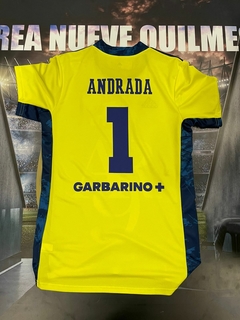 Camiseta arquero Boca 2020-2021 #1 Andrada en internet