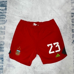 Short Seleccion Argentina Afa arquero 2023 Rojo #23