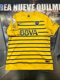 Camiseta Boca Alternativa Copa Libertadores 2016 #10 Carlitos