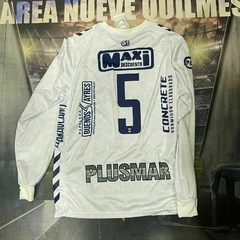 Camiseta Quilmes Manga Larga Blanca 2023 Hummel #5