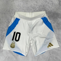 Short Seleccion Argentina Blanco de Juego 2024 #10