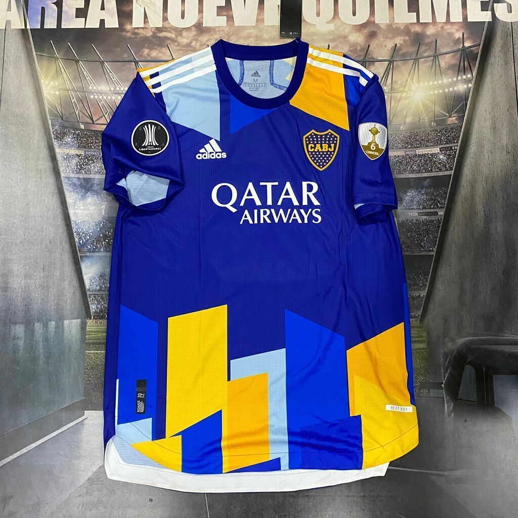 Camiseta Boca Copa Libertadores 2021 6 Marcos Rojo