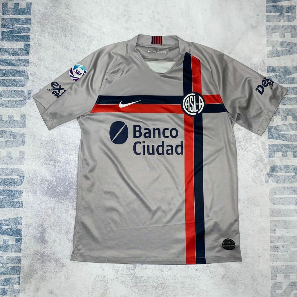 Camiseta gris san lorenzo hotsell