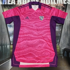 Camiseta arquero Boca 2021 rosa #12 Brey - comprar online